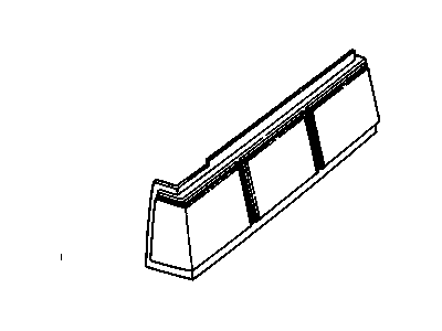GM 16504092 Lens, Rear Combination (Complete)
