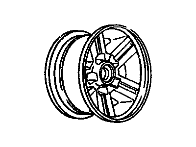 GM 14089082 Wheel Rim, 16X8