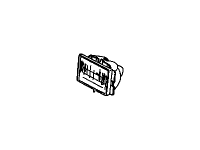 GM 16501995 Head Left Lamp Assembly