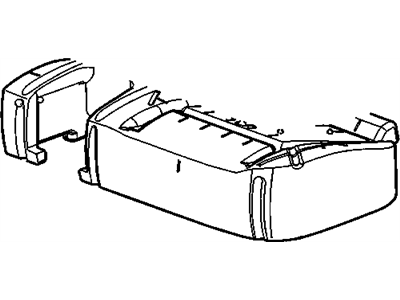 GM 15255381 Seat Cushion Pad