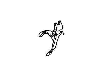 GM 90193317 Fork, Trans 1st & 2nd Gear(N00&L73&M21/M79)