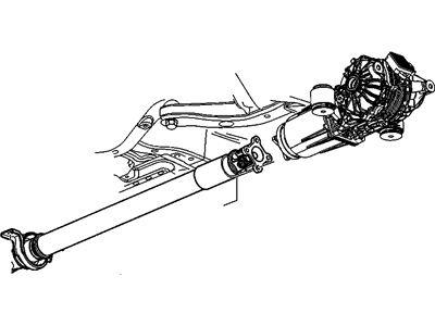 GM 19355360 Propeller Shaft Assembly