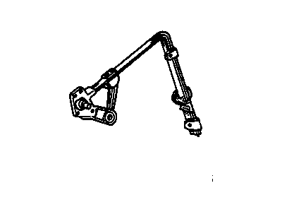 GM 20711797 Window Front Door Man Regulator ASSEMBLY