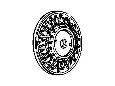 GM 25534041 Wheel Trim Cover Assembly