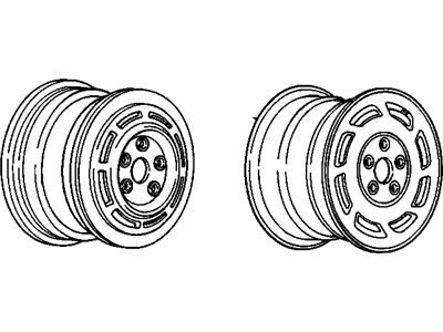 GM 12507141 Wheel Rim Kit-15X7