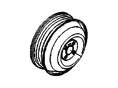 GM 96961270 Wheel, Steel