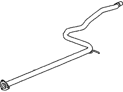 GM 21013145 Exhaust Pipe Assembly