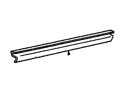 GM 20448020 S/Strip-Front Door Bottom Auxiliary