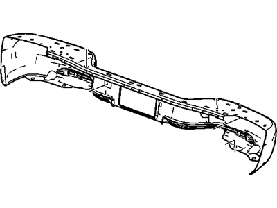 GM 25871613 Bumper Assembly