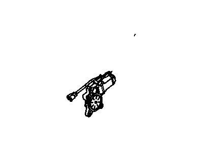 GM 23196457 Window Motor