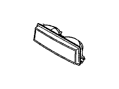 GM 16515122 Lens & Housing Asm, Headlamp