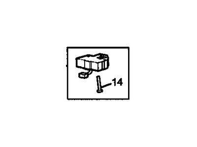 GM 92202368 Motor Kit-Sun Roof Actuator