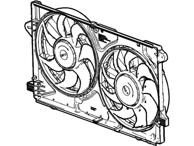 GM 22747159 Fan Shroud