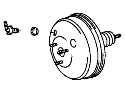 GM 94857034 Power Brake Booster (Vacuum)