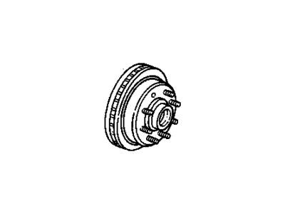 GM 15641564 Disc Brake Rotor (W/Exciter Ring)