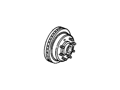 GM 3997956 Stud, Front Wheel (Serrated)