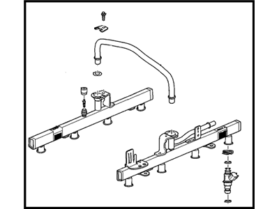 GM 12660710 Fuel Rail