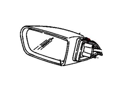 GM 17800698 Mirror Asm, Outside Rear View