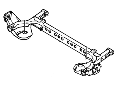 GM 18023241 Rear Axle Assembly (W/O Brake)