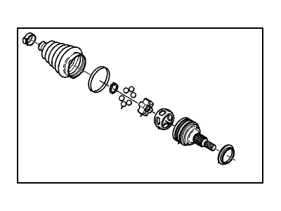 GM 22692362 Lubricant Kit, Front Wheel Drive Shaft Tri-Pot Joint