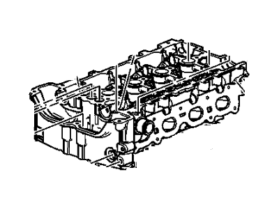 GM 12624549 Cylinder Head