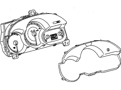 GM 19184115 Instrument Cluster