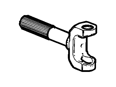 GM 23324217 Yoke, Propeller Shaft Front Slip