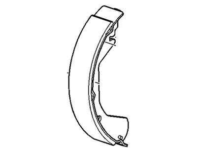 GM 42673417 Rear Shoes