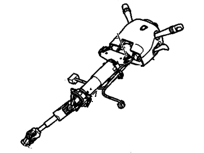 GM 15235584 Column Asm-Steering *Ebony