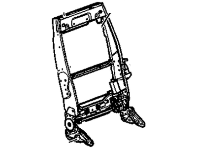 GM 89043125 Seat Back Frame