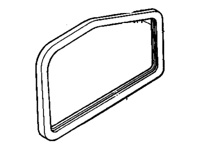 GM 90186654 Weatherstrip, Rear Quarter Window(RH)(N08-T5N)