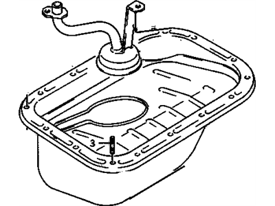 GM 91172363 Pan, Oil