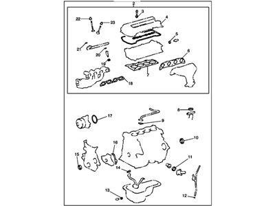 GM 94860086 Gasket Kit, Engine Service