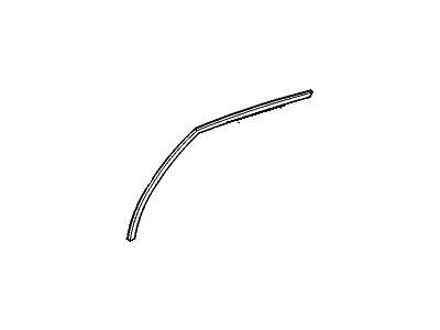 GM 25650731 Channel Asm-Rear Side Door Window <Use 1C5L