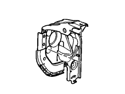 GM 25863989 Bracket Asm-Brake & Accelerator Pedal