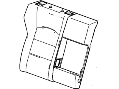GM 42341786 Seat Back Cover