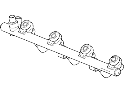 GM 12662756 Fuel Rail