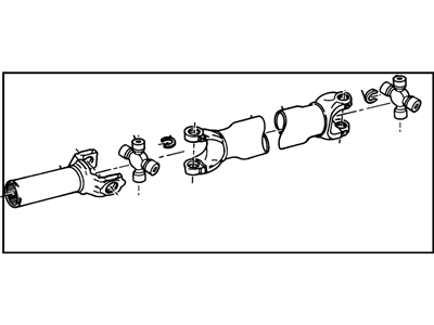 GM 26041129 Propeller SHAFT