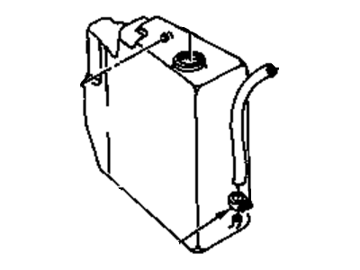 GM 25528889 Reservoir-Coolant Recovery