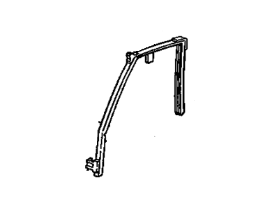 GM 10289067 Weatherstrip Asm-Rear Side Door Window <Use 1C5K*Black