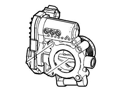 GM 55565489 Throttle Body