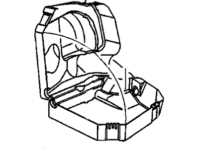 GM 25174273 Duct Asm-Front Air Intake