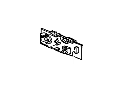 GM 16183772 Heater Control Assembly