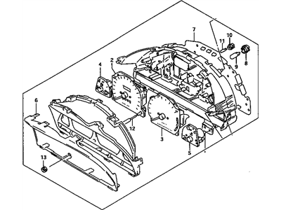 GM 30016324 Instrument Panel Gage CLUSTER