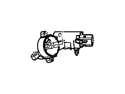 GM 84165716 Ignition Housing