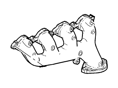 GM 12622623 Exhaust Manifold