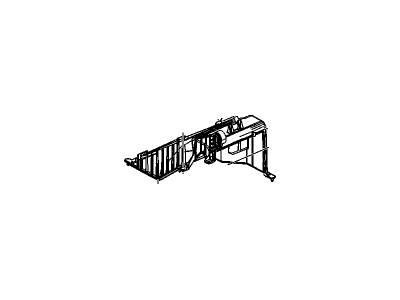 GM 10362444 Case-Auxiliary A/C Evaporator & Blower Lower