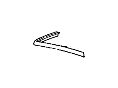 GM 20641981 Molding Asm-Scalp Windshield & Roof Drip