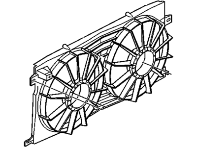 GM 12487695 Fan Asm, Engine Coolant