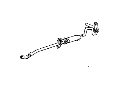 GM 14029956 Pipe-Muffler Tail